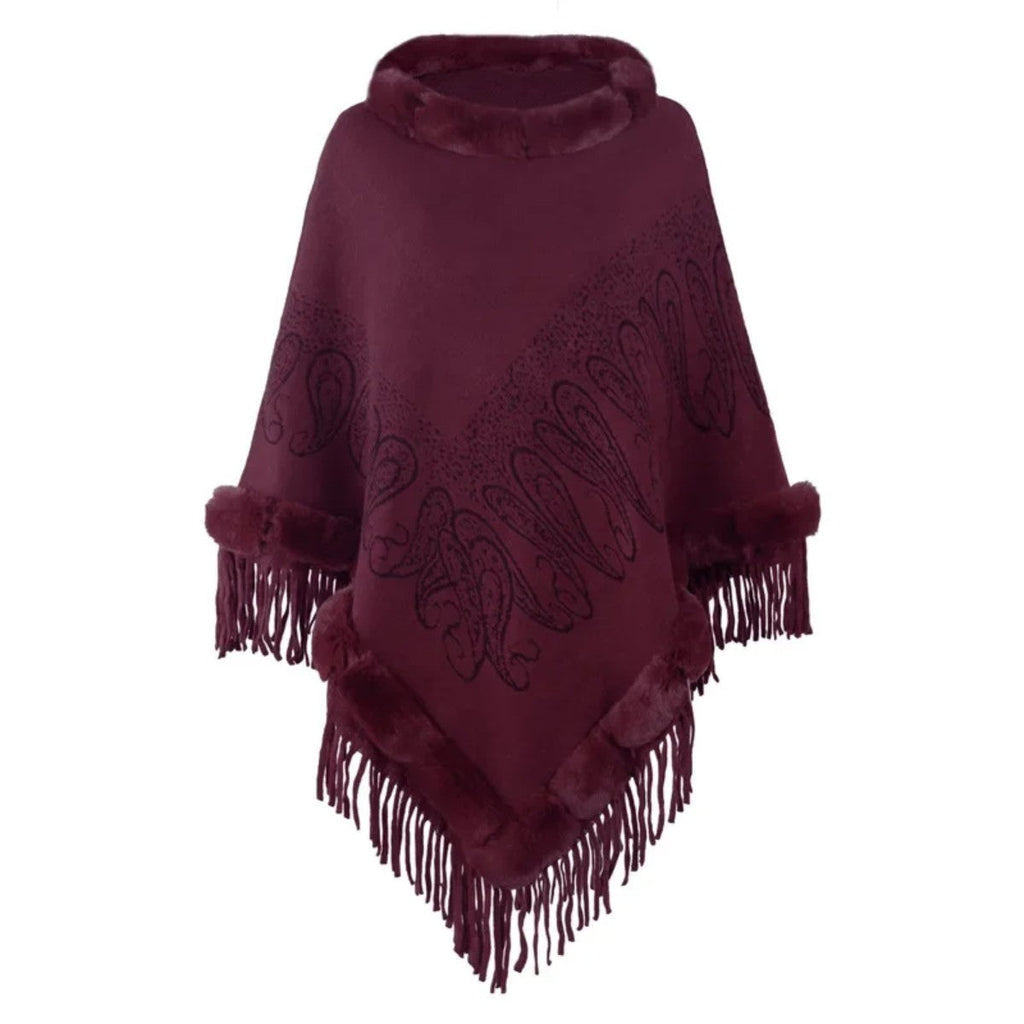 Cape Hiver Chic bordeaux, vue d'ensemble