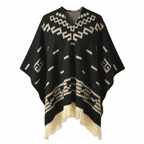 Poncho Homme Rancho, vue d'ensemble sur fond blanc